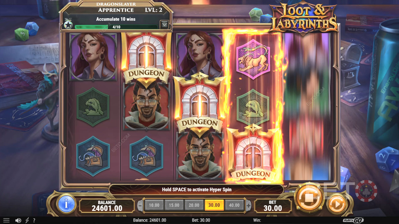 Обзор Loot & Labyrinths от BETO Slots