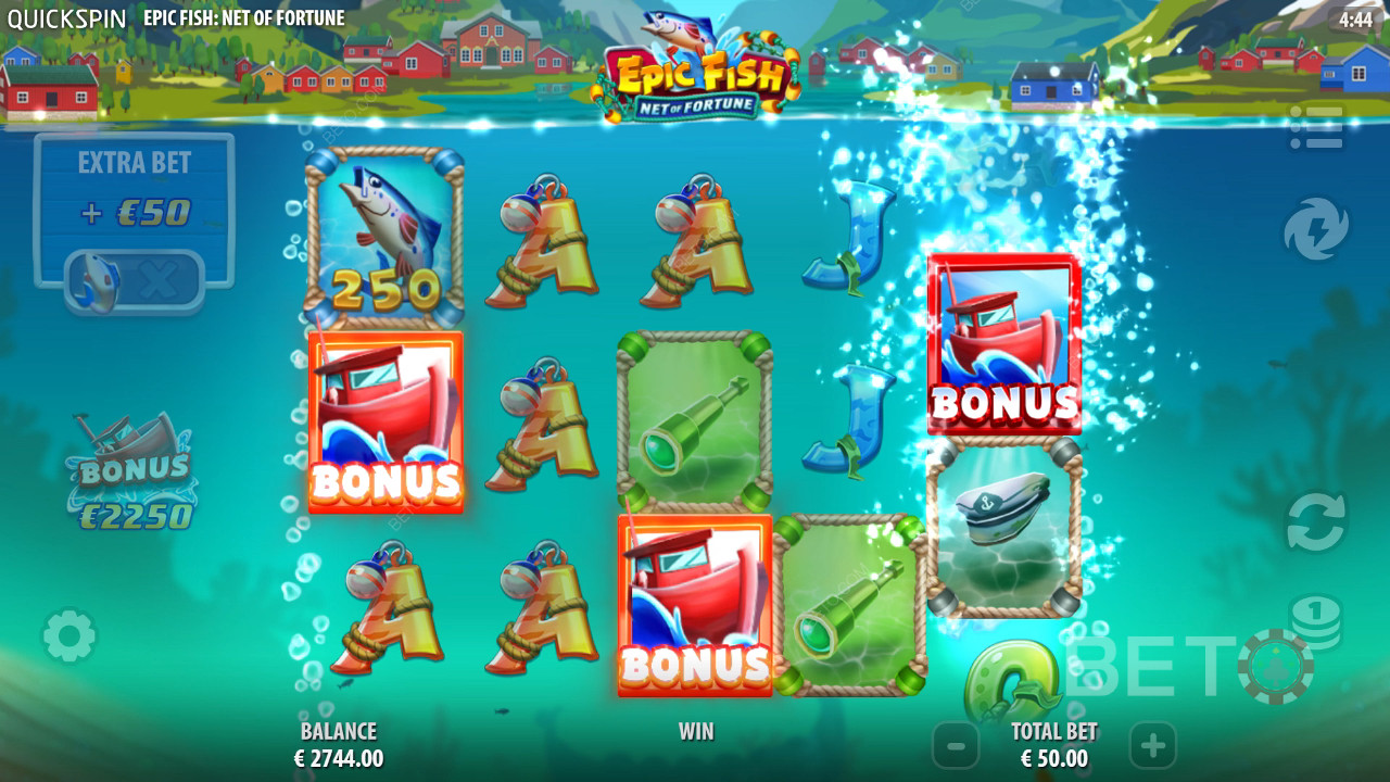 Epic Fish Net of Fortune Review by BETO Slots