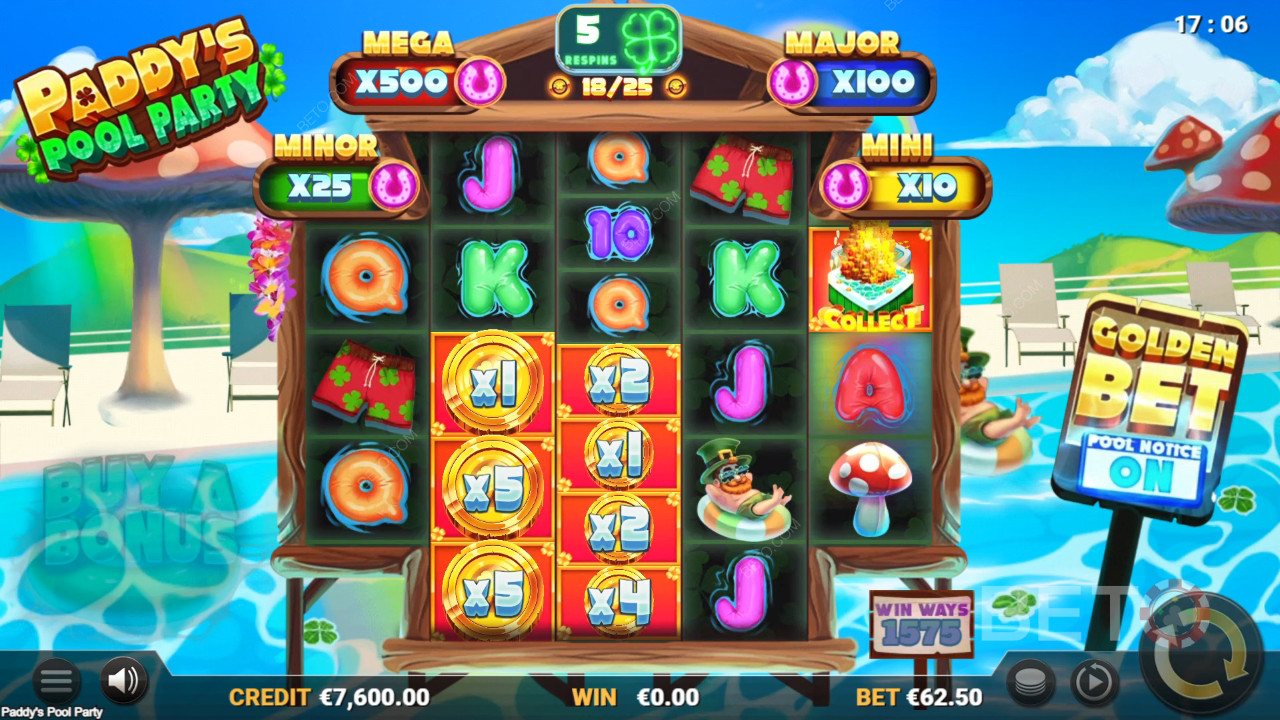 Paddy's Pool Party Играть Бесплатно