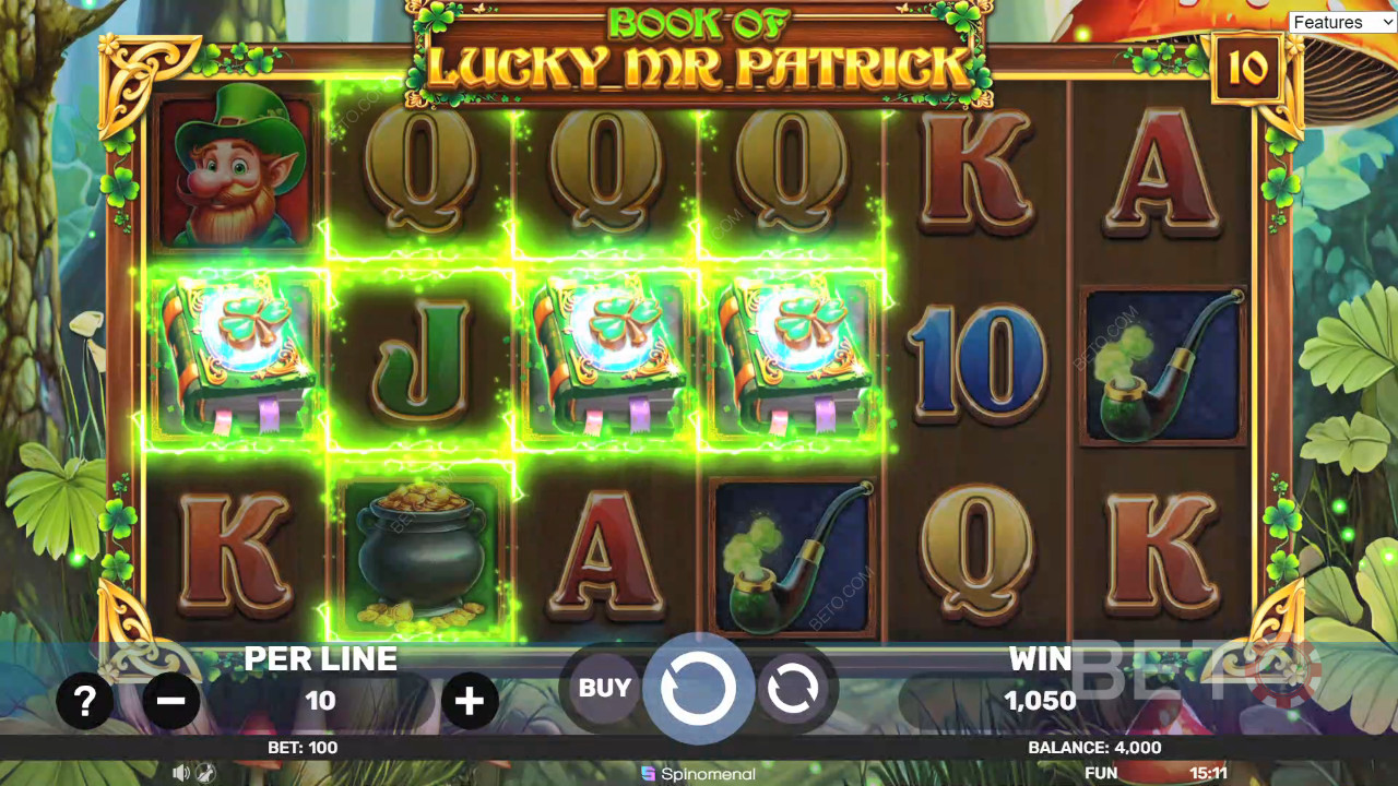 Book of Lucky Mr Patrick Играть Бесплатно