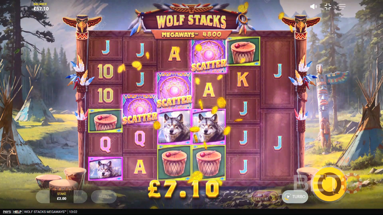 Wolf Stacks Megaways Играть Бесплатно