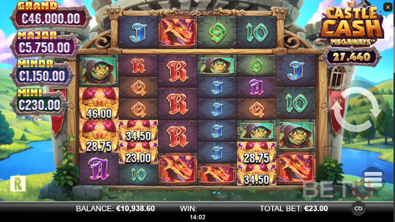 Castle Cash Megaways Играть Бесплатно