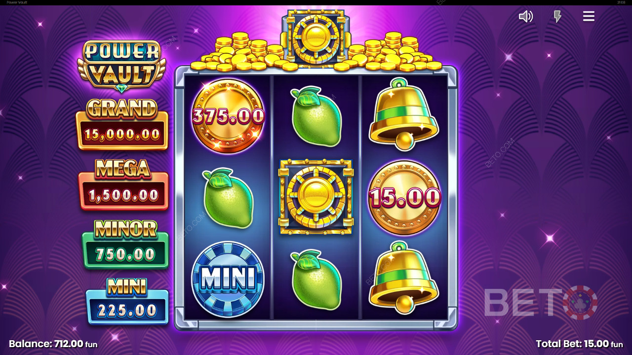 Обзор Power Vault от BETO Slots