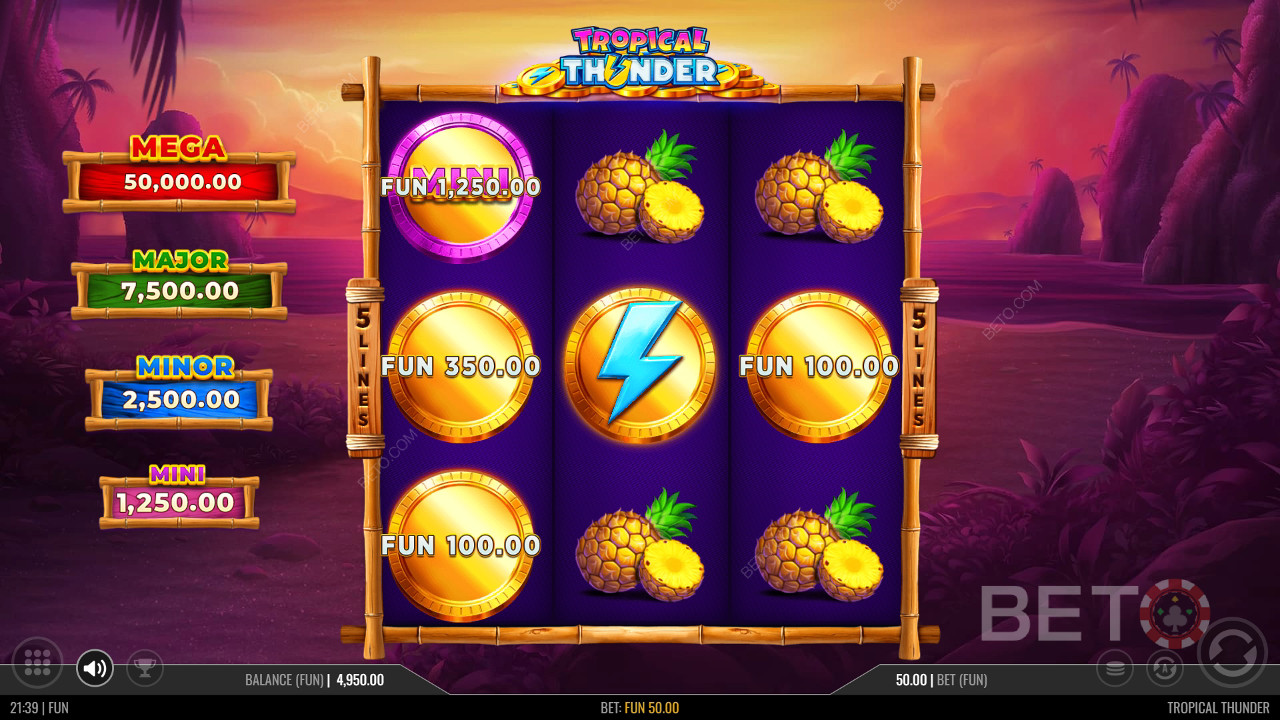 Tropical Thunder Играть Бесплатно