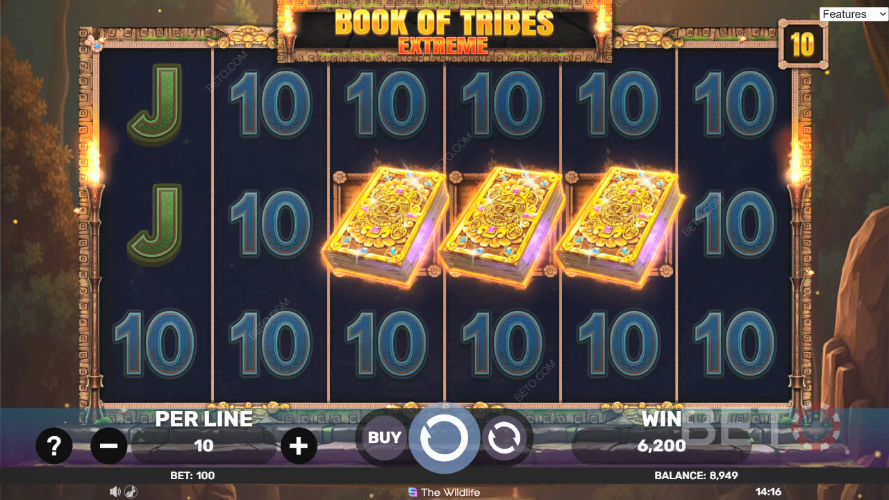 Обзор Book of Tribes Extreme от BETO Slots