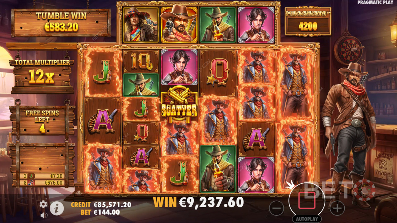 Обзор Bandit Megaways от BETO Slots