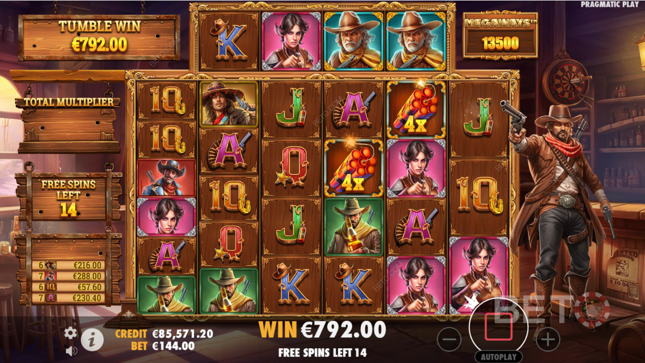 Выиграйте 5 000x вашу ставку в онлайн слоте Bandit Megaways!