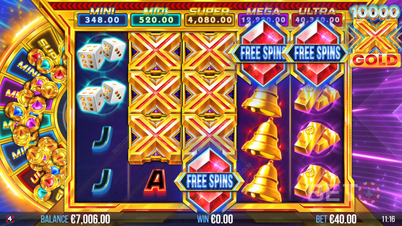 10,000x Gold Играть Бесплатно