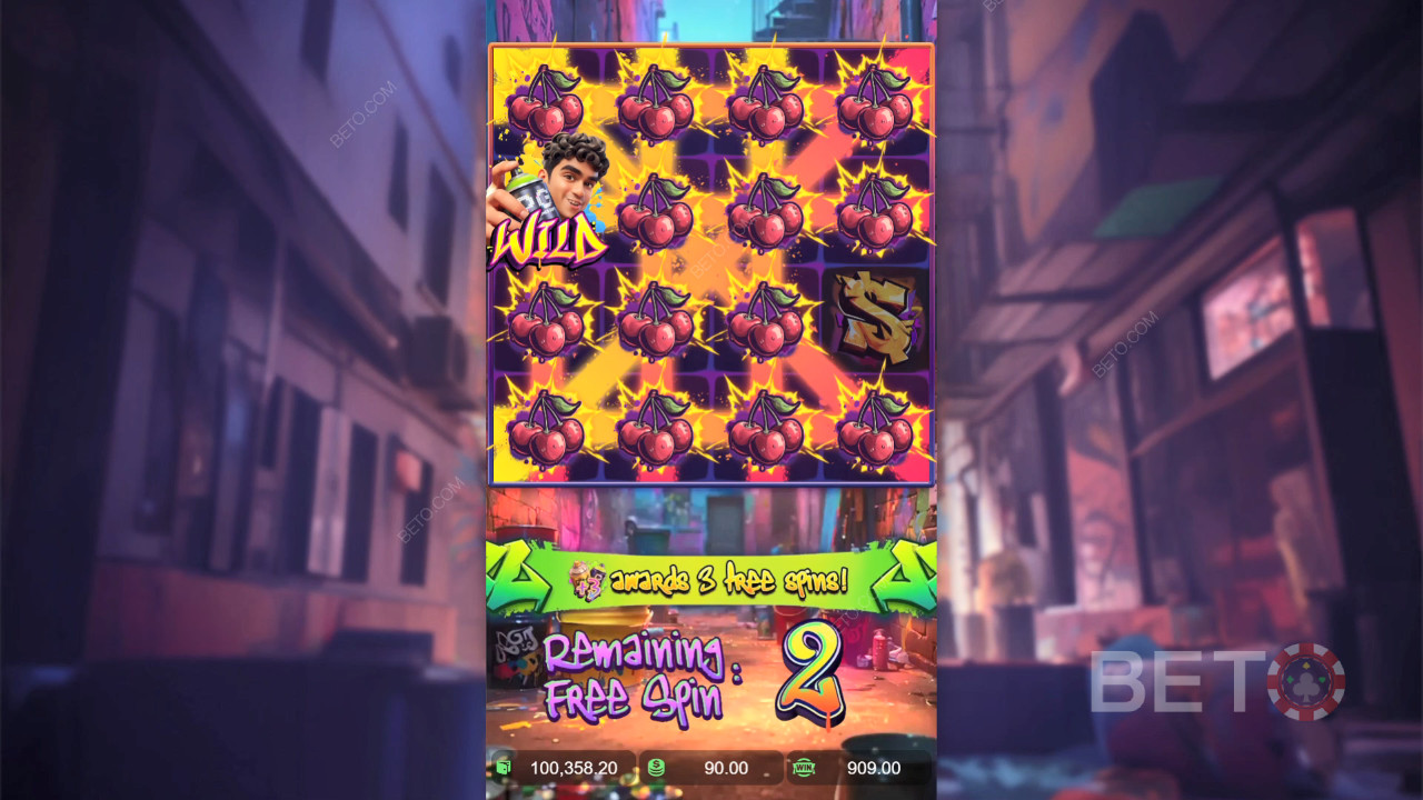 Обзор Graffiti Rush от BETO Slots