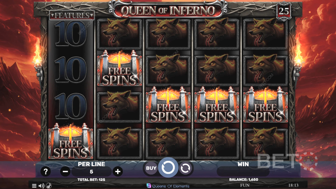 Обзор Queen of Inferno от BETO Slots