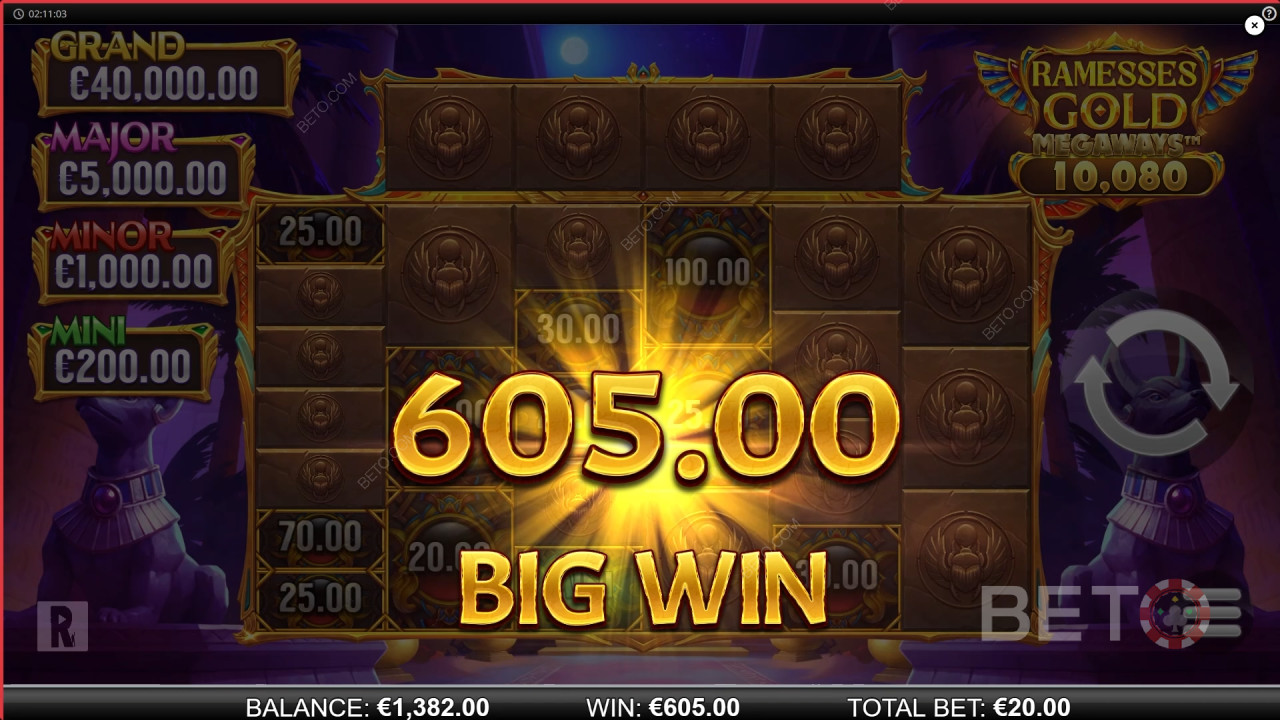 Ramesses Gold Megaways Играть Бесплатно