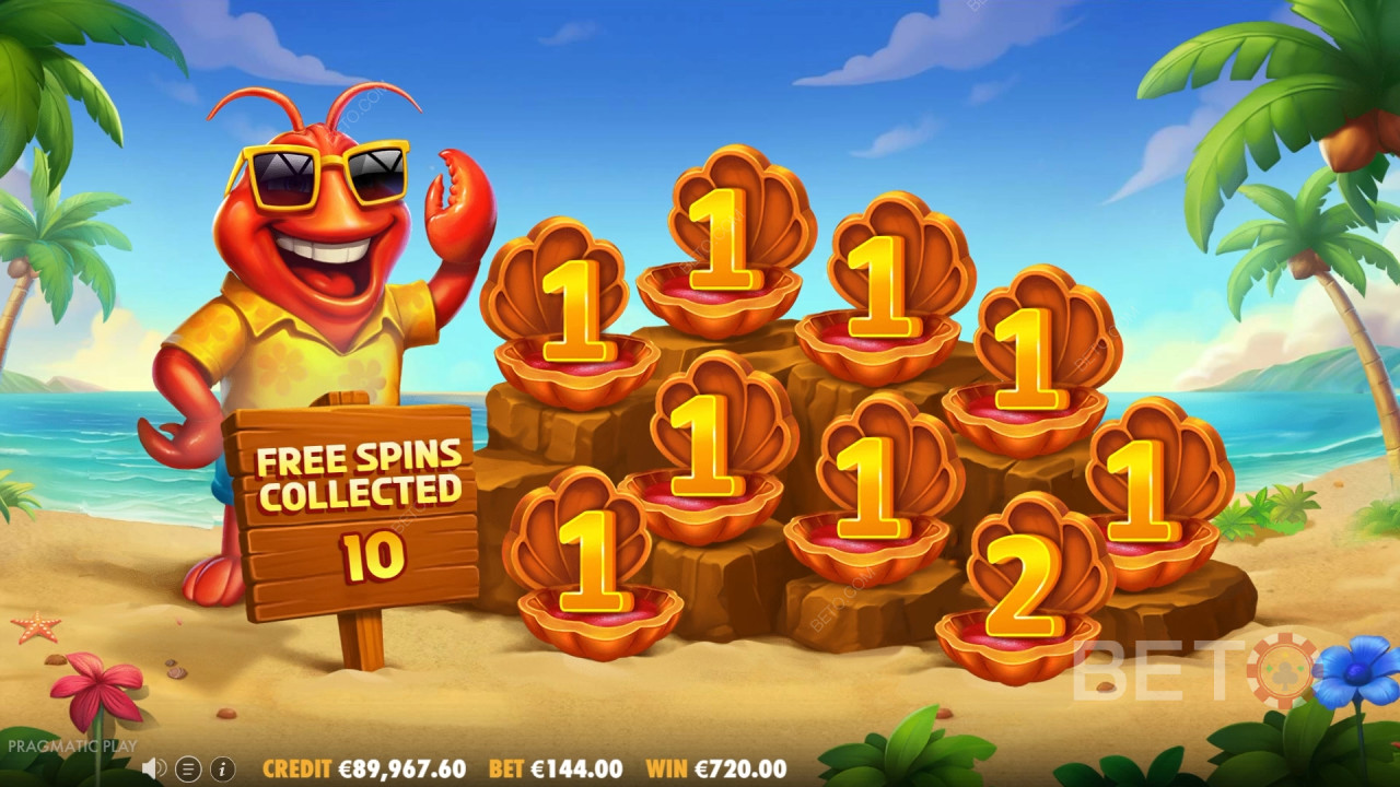 Выиграйте 4 000x вашу ставку в онлайн слоте Lobster House!