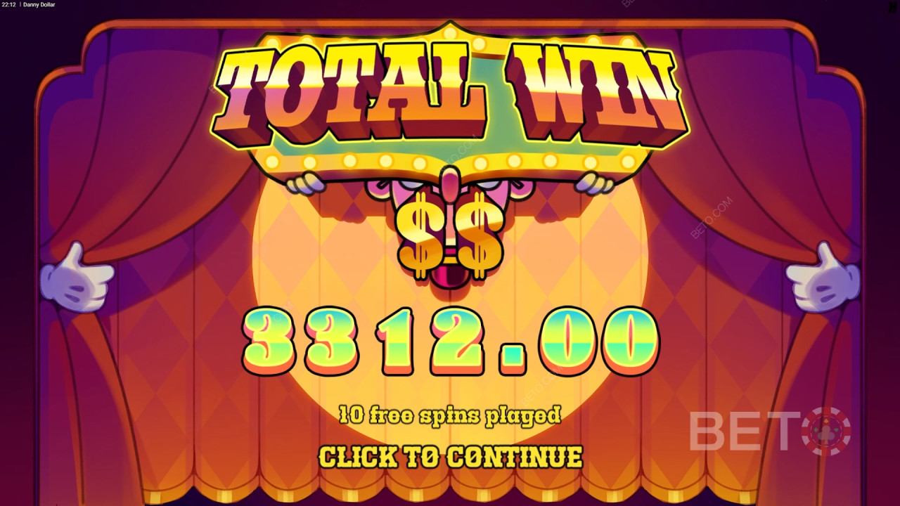 Выиграйте 12 500x вашу ставку в игровом автомате Danny Dollar!