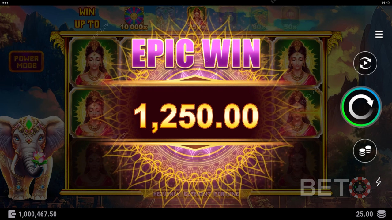Бонусные функции, объясненные в игре Heavenly Elephant Fortune by Microgaming
