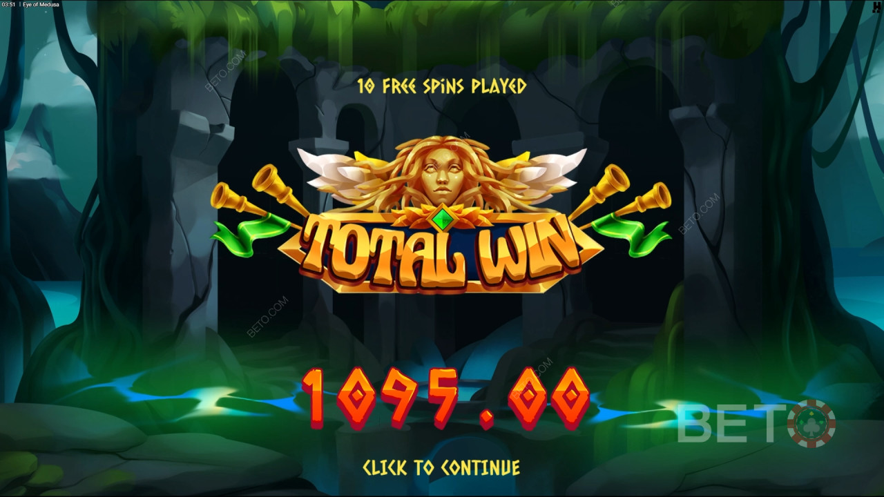 Выиграйте 10 000x вашу ставку в онлайн слоте Eye of Medusa!