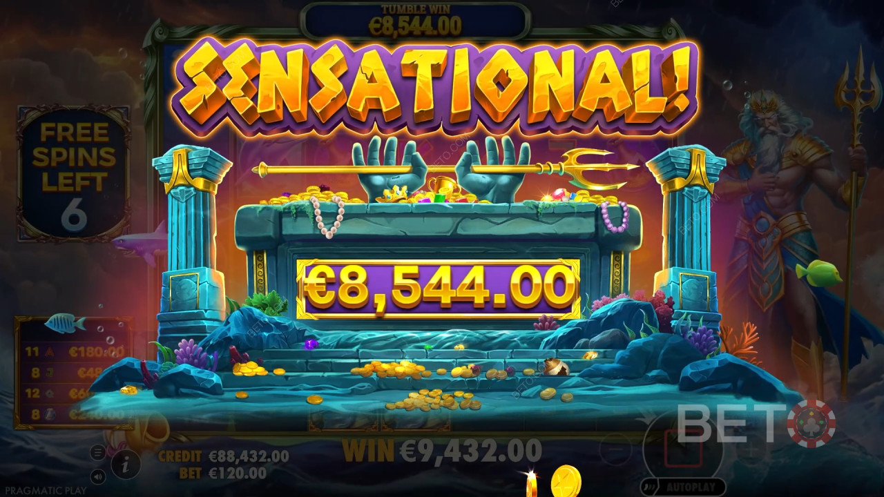Обзор Waves of Poseidon от BETO Slots