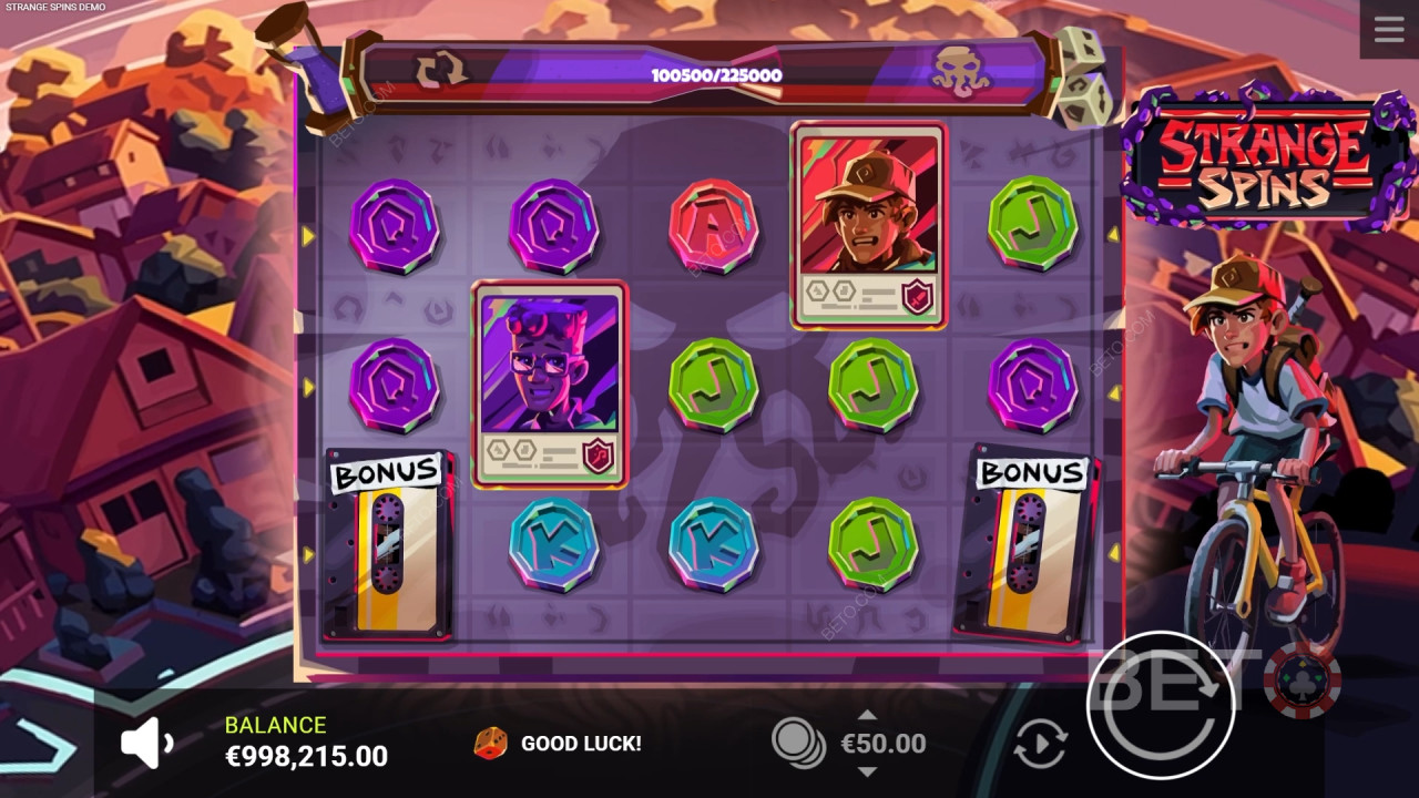 Обзор Strange Spins от BETO Slots