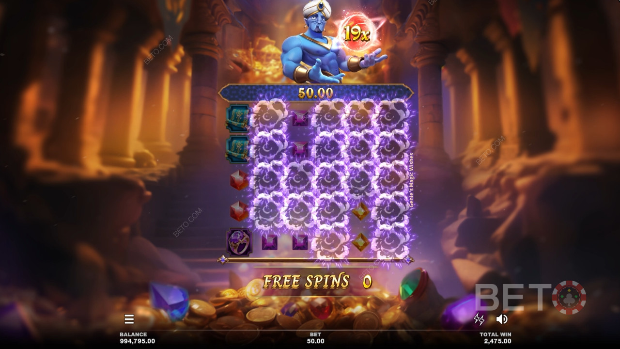 Бонусные функции, объясненные в "Волшебных желаниях джинна Microgaming