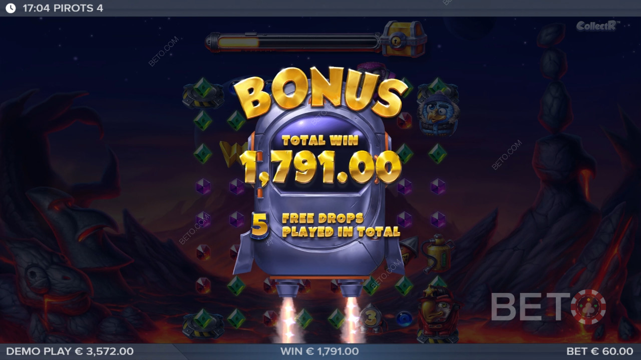 Выиграйте 10 000x вашу ставку в слоте Pirots 4!
