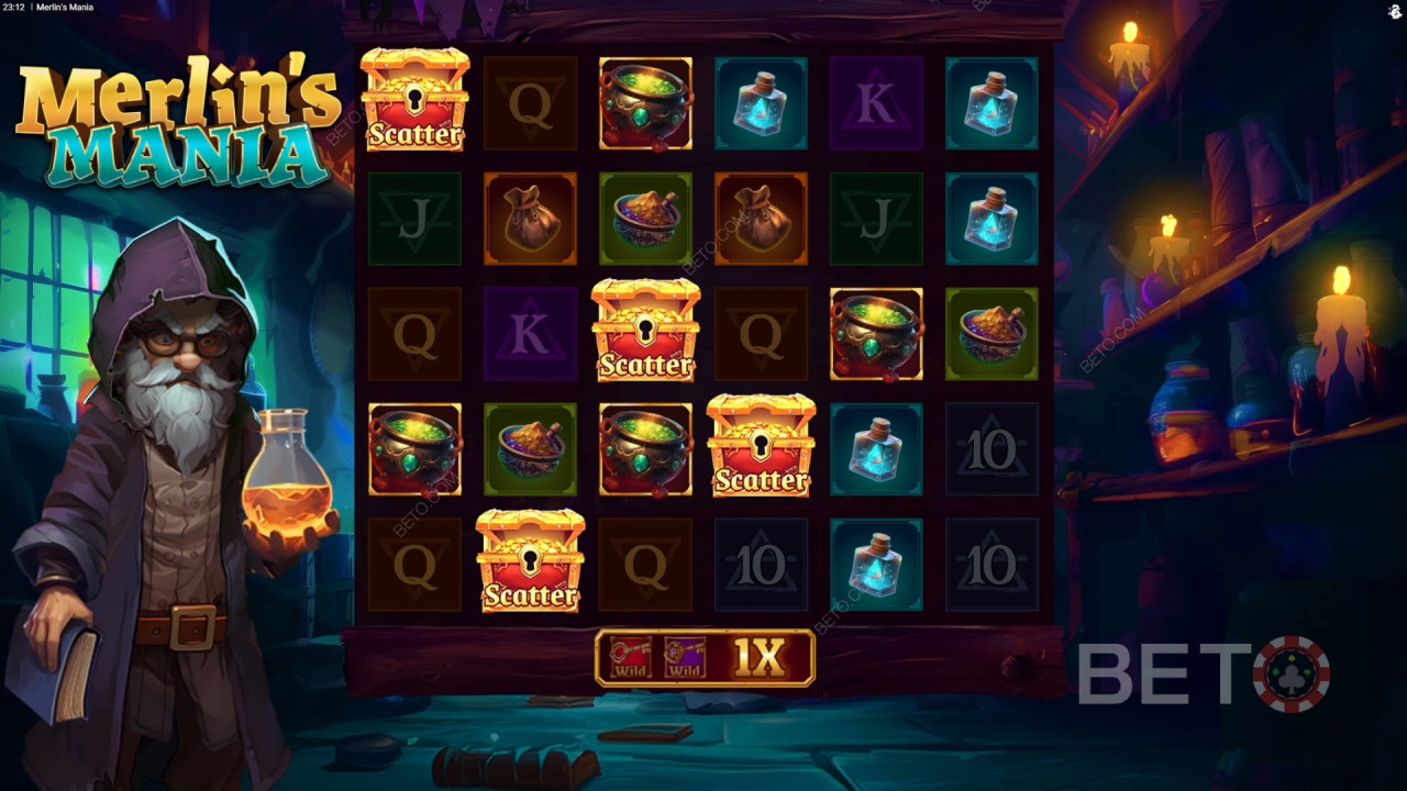 Как играть в игру Merlin