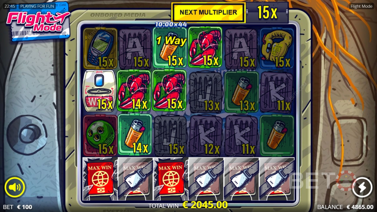 Обзор режима полета от BETO Slots
