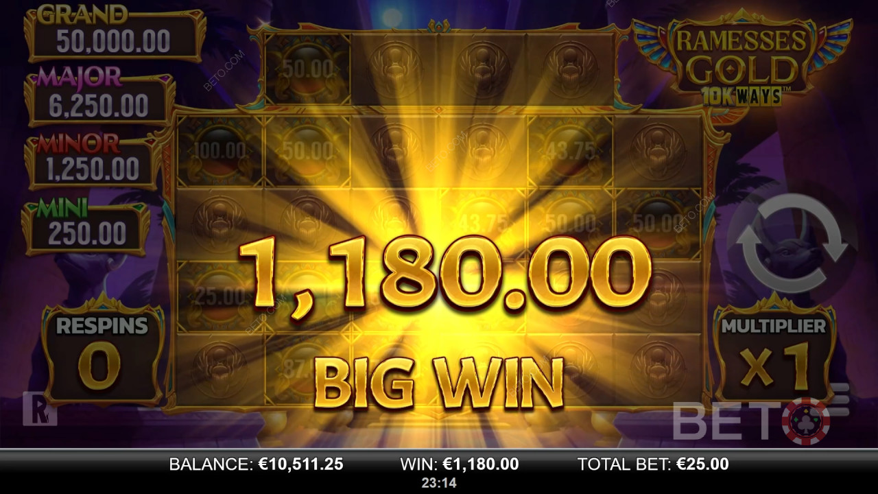 Ramesses Gold 10K Ways Играть Бесплатно