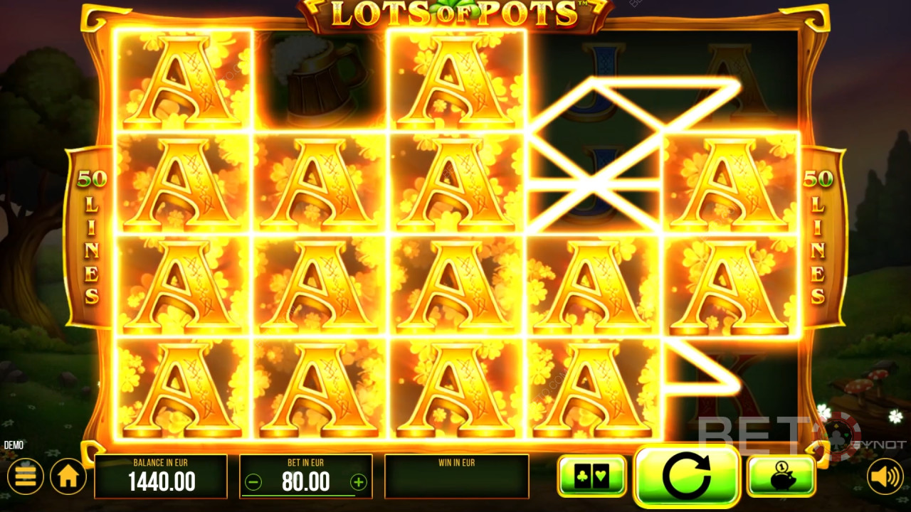 Как играть в Lots of Pots на сайте SYNOT Games