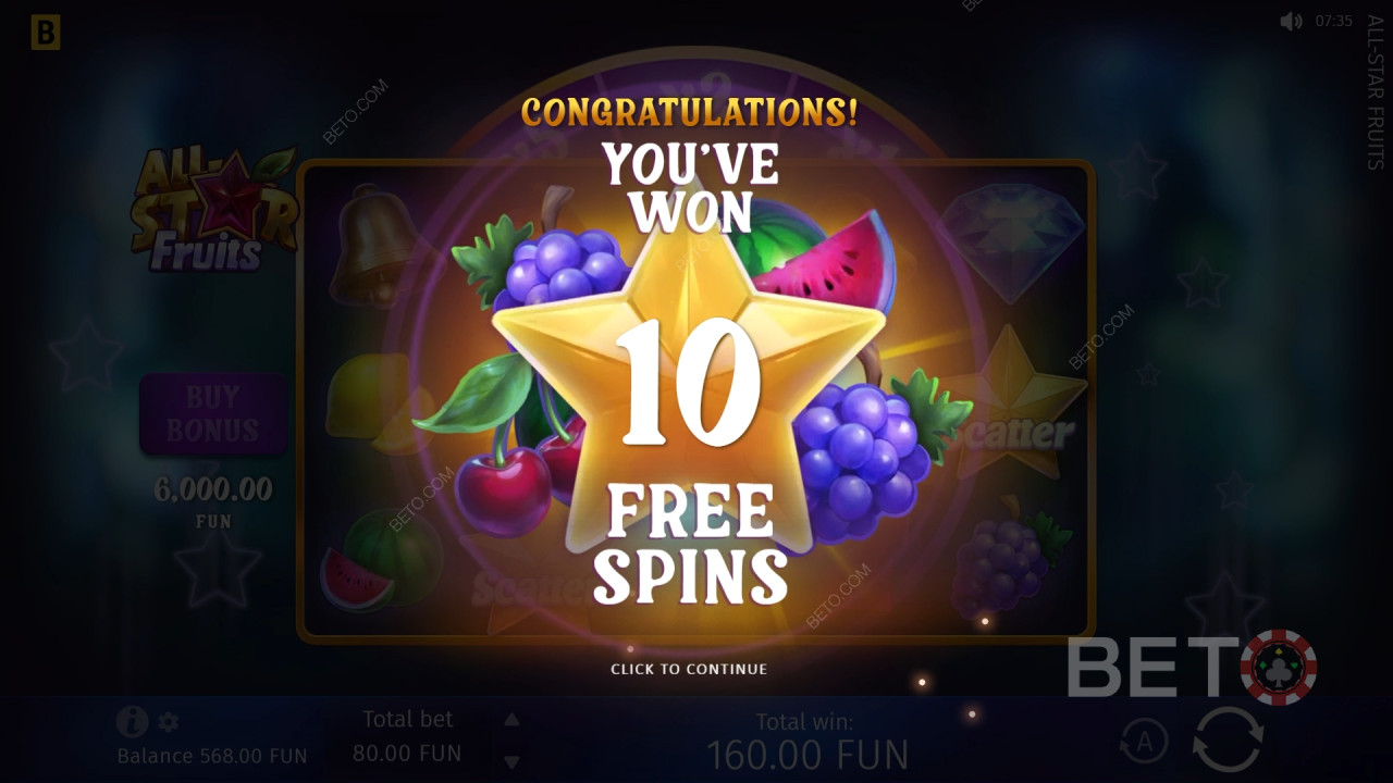 All-Star Fruits Играть Бесплатно