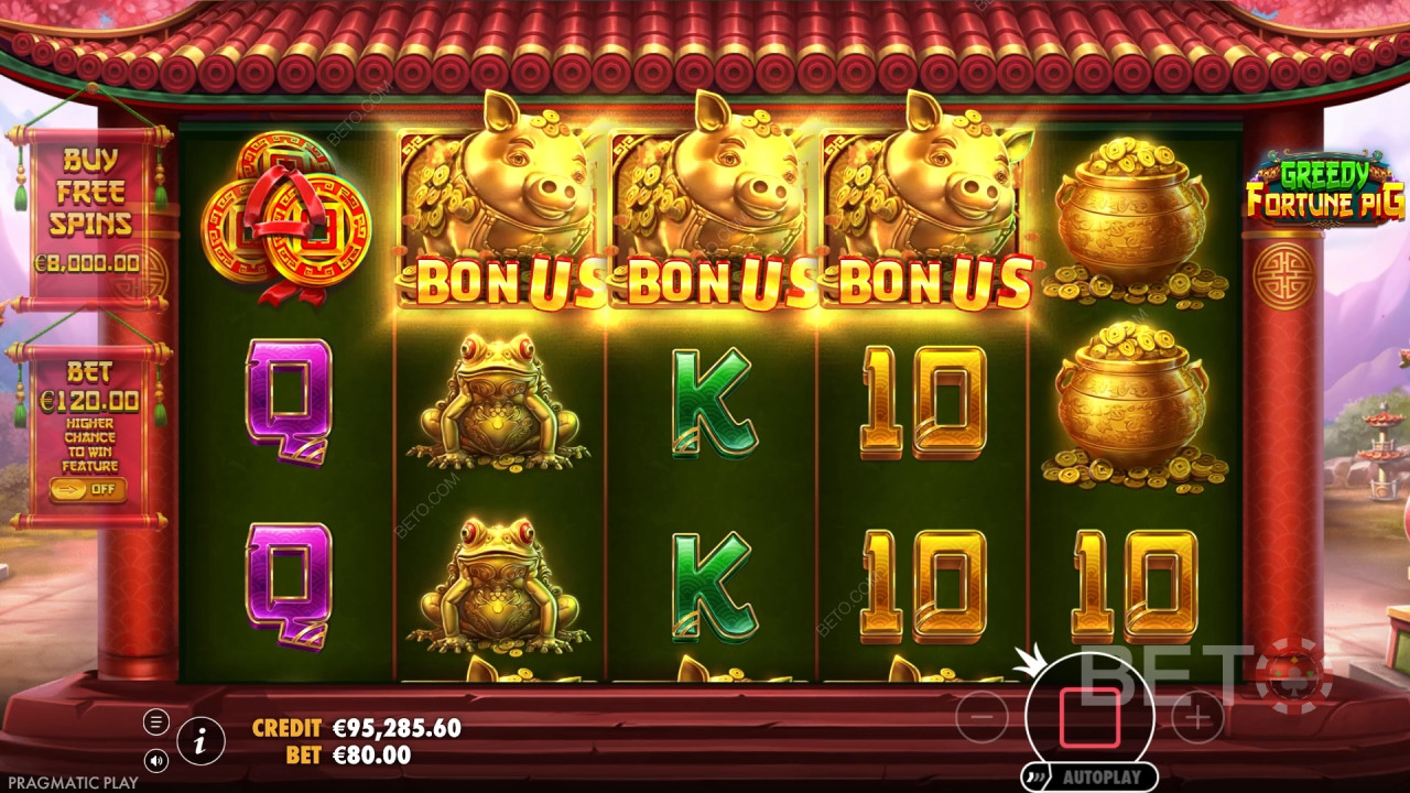 Обзор Greedy Fortune Pig от BETO Slots