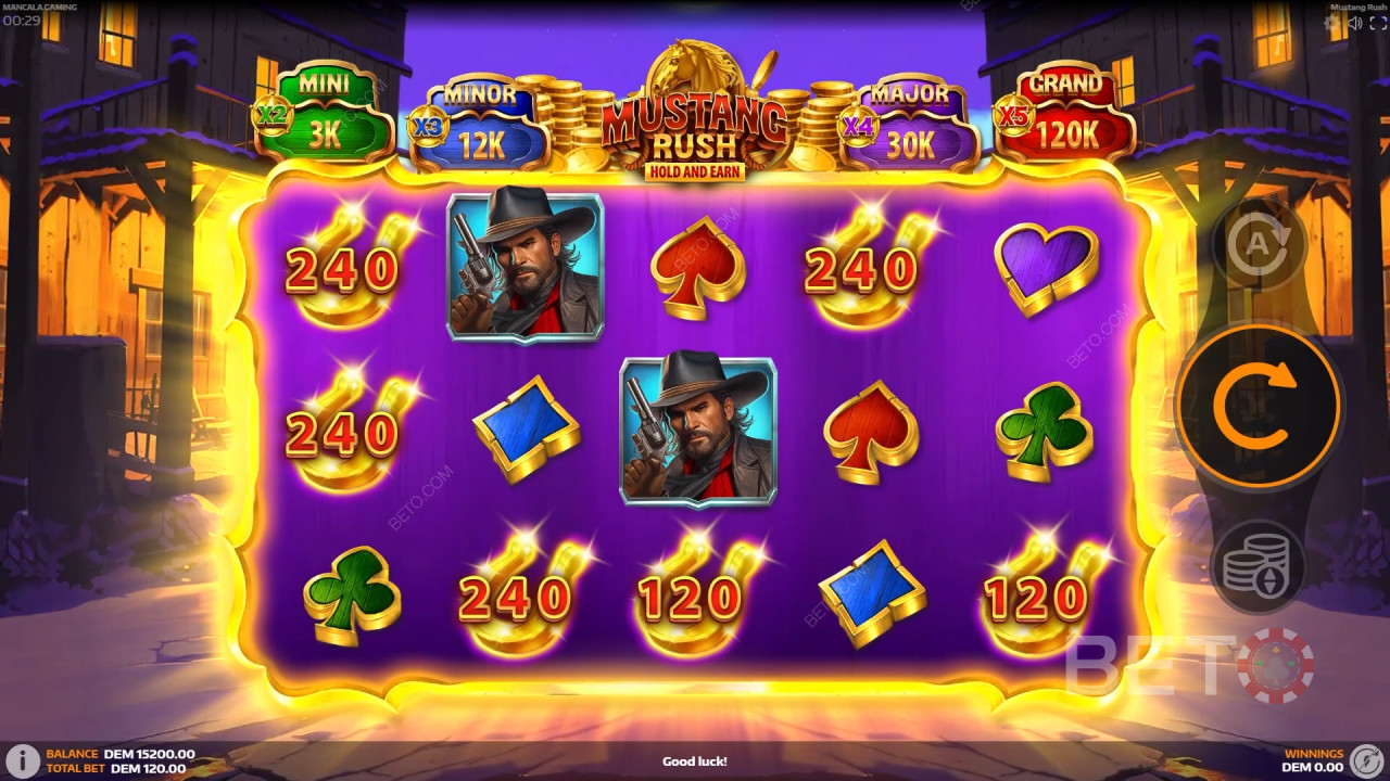 Mustang Rush Review by BETO Slots