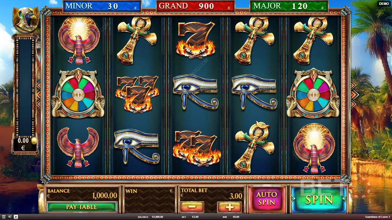 Как играть в игру «Guardians of Luxor 3» от Red Rake Gaming