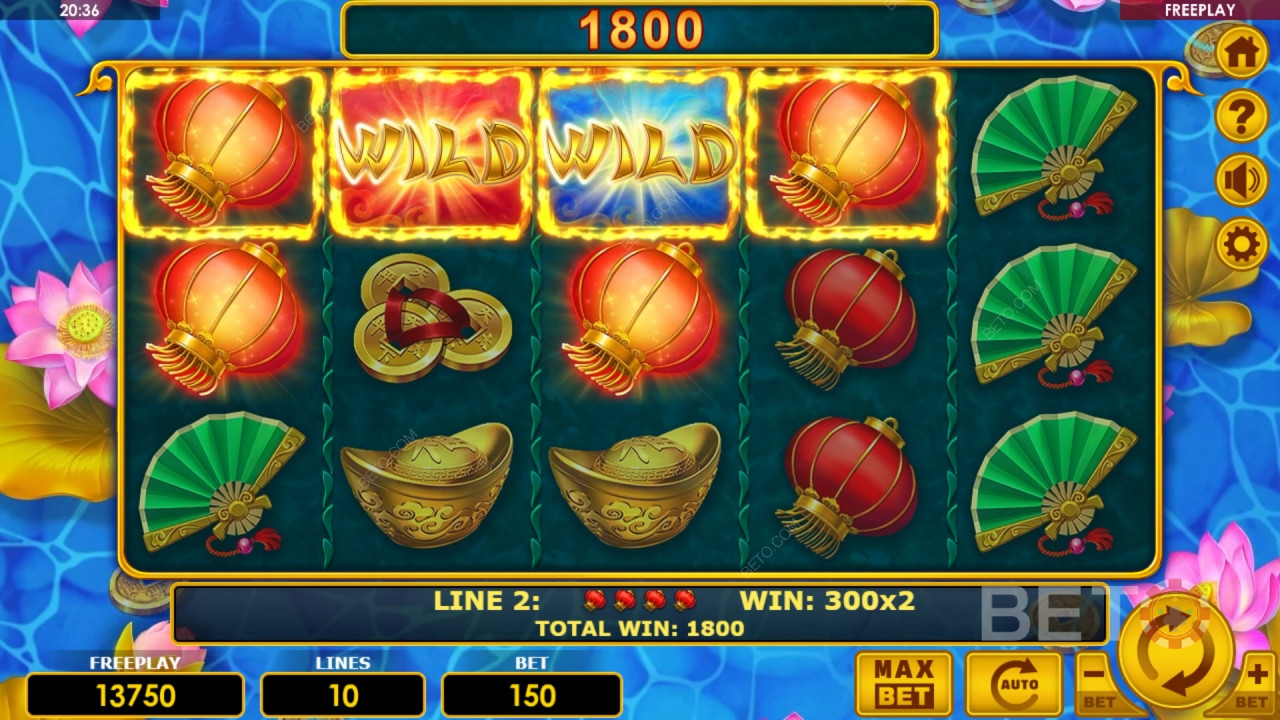 Выиграйте 1 000x вашу ставку в онлайн слоте Golden Fish!