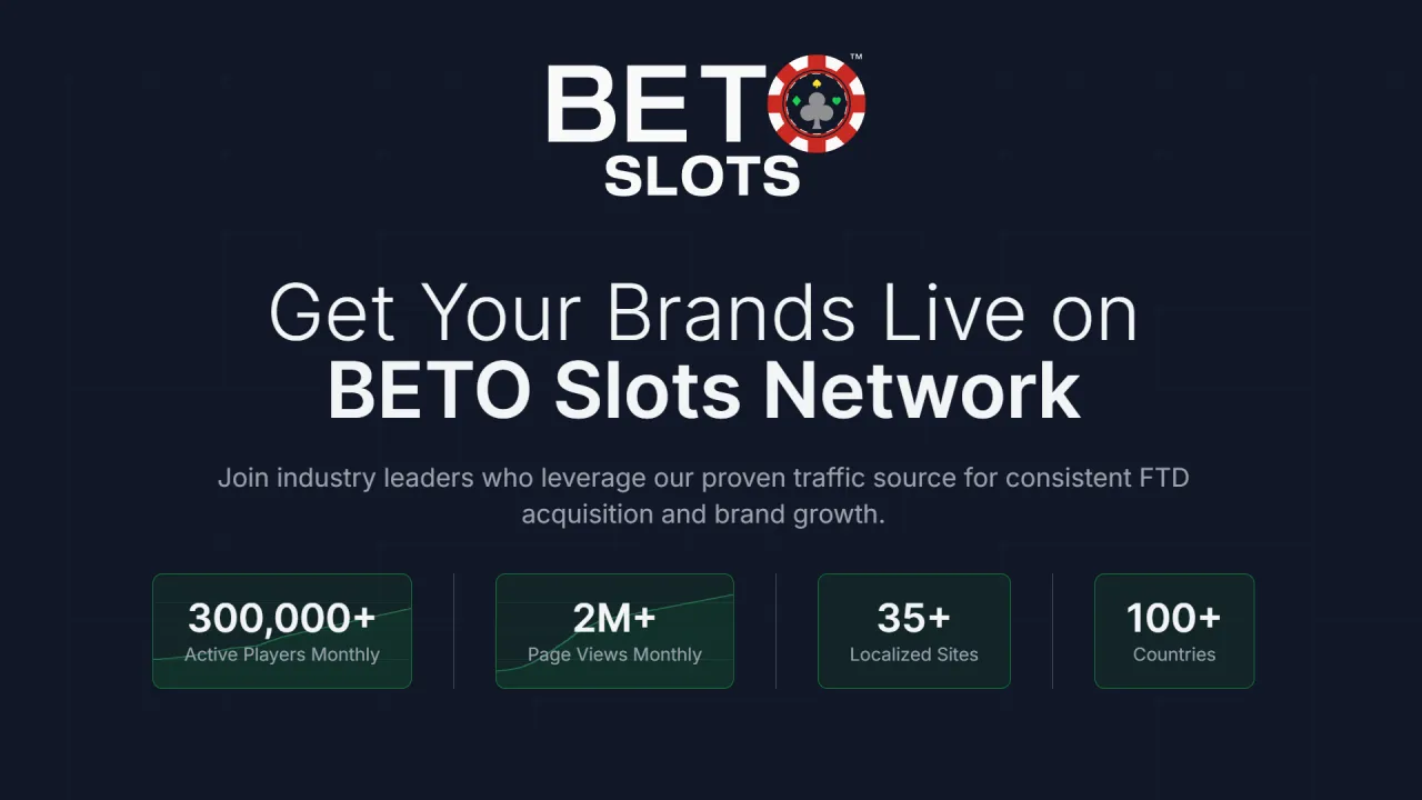 Партнерство с BETO Slots | Партнерские и операторские партнерства