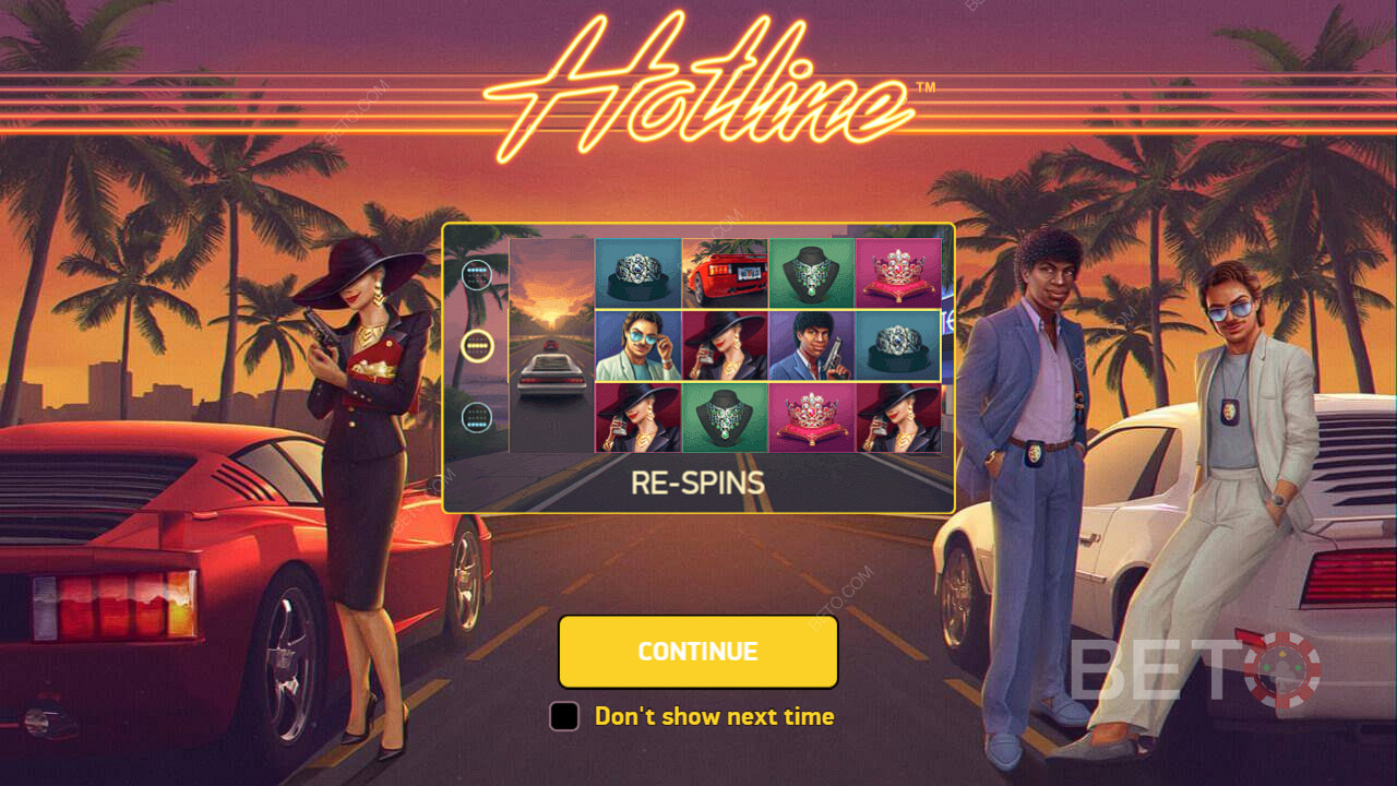 Ре-спины облегчат получение выигрышей в игровом автомате Hotline
