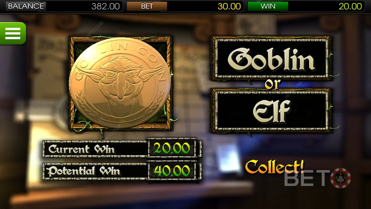 Диапазон ставок в игре Greedy Goblins начинается от €0,02 и доходит до максимальной ставки в €150.