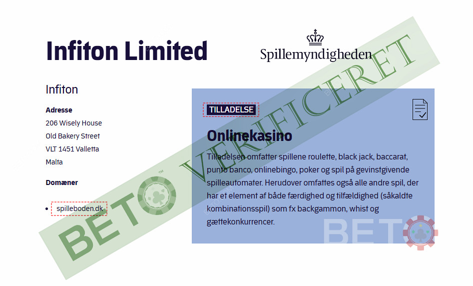 Spilleboden - современное казино, лицензированное Датским управлением по азартным играм