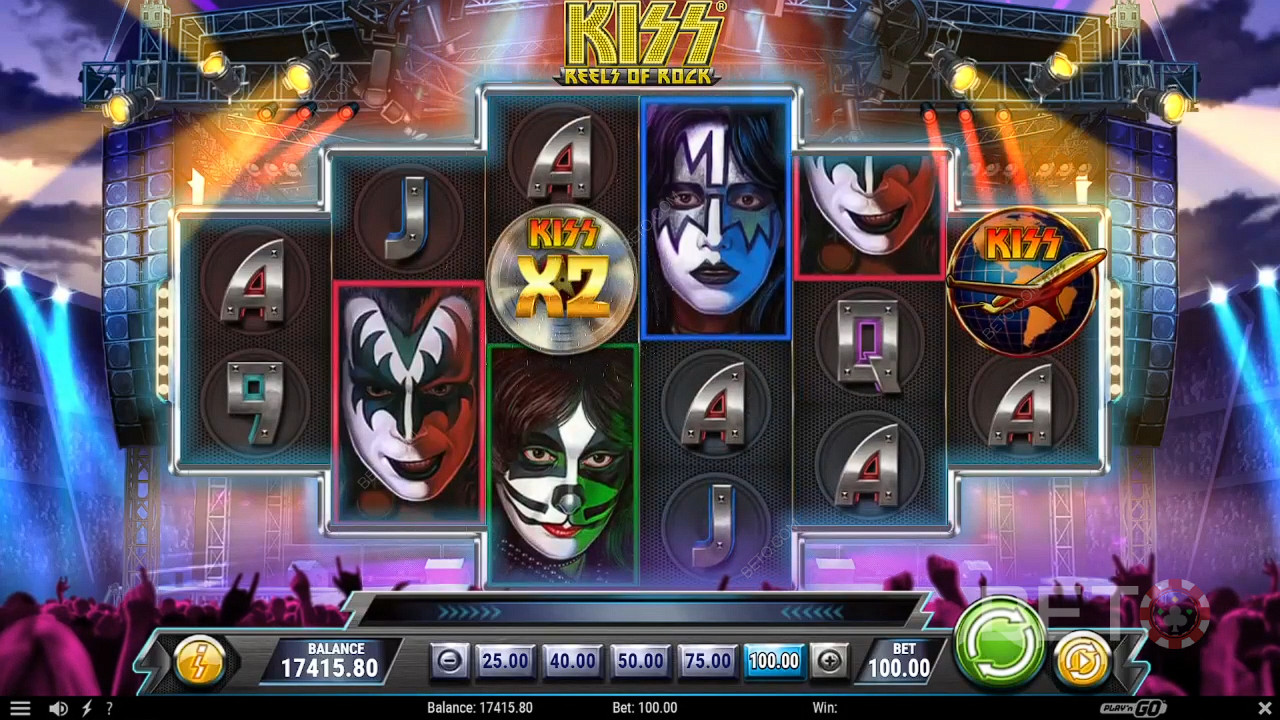 KISS Reels of Rock Играть Бесплатно