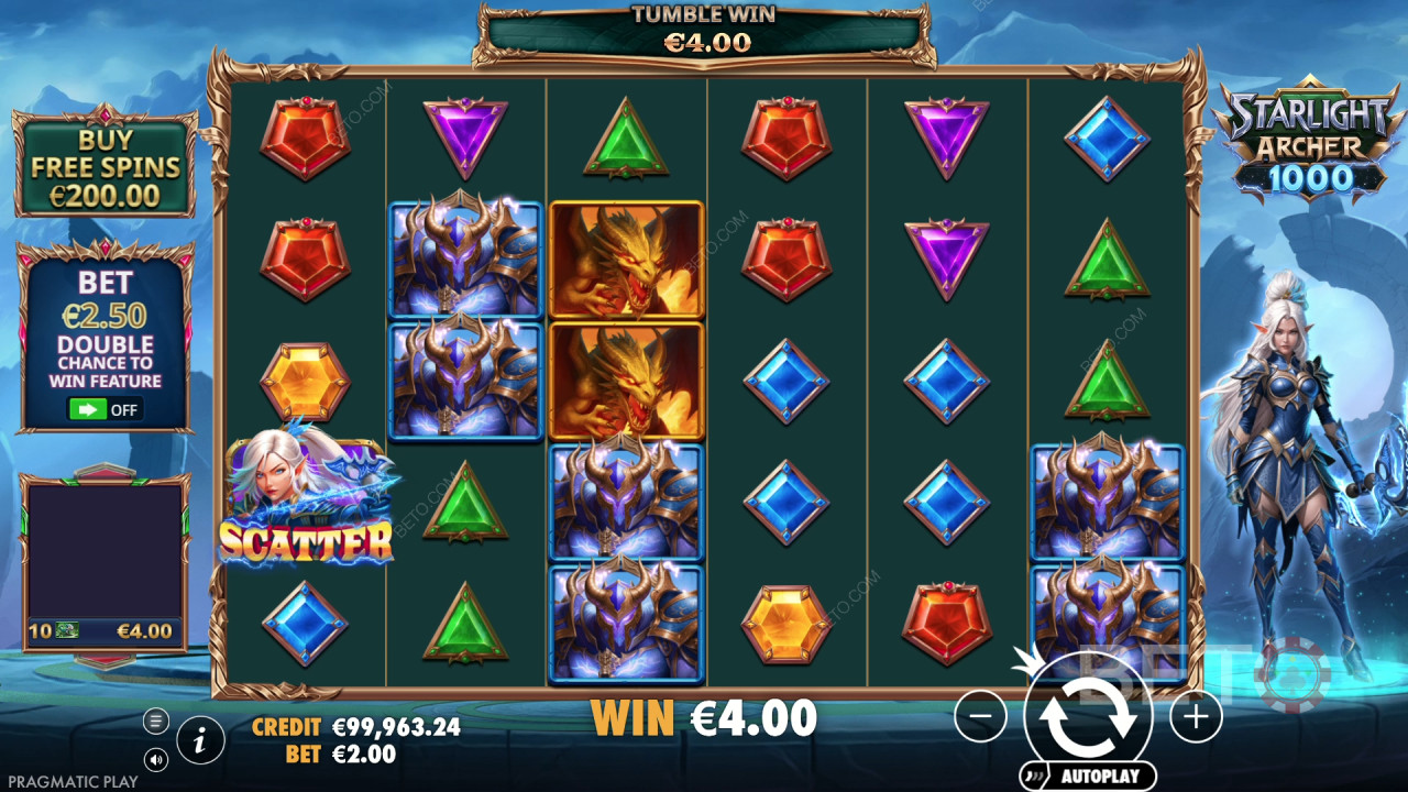 Обзор игры «Starlight Archer 1000» от BETO Slots