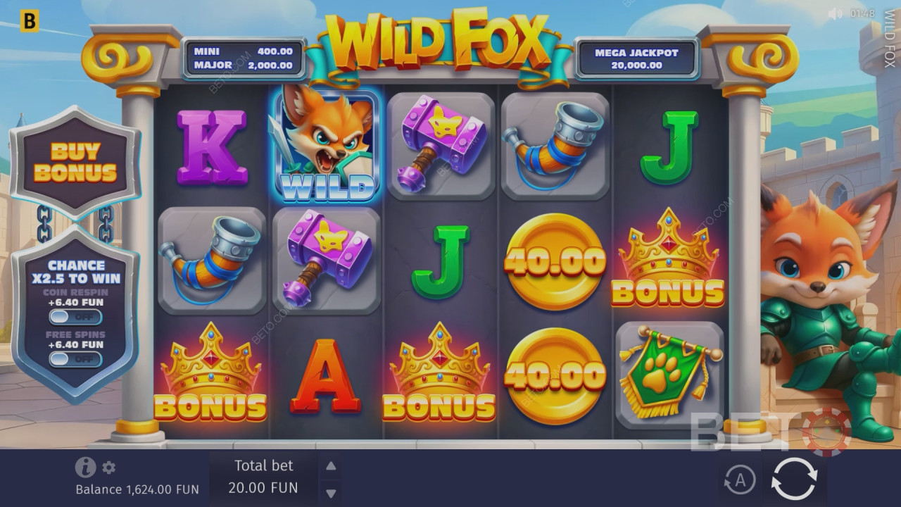 Wild Fox Играть Бесплатно