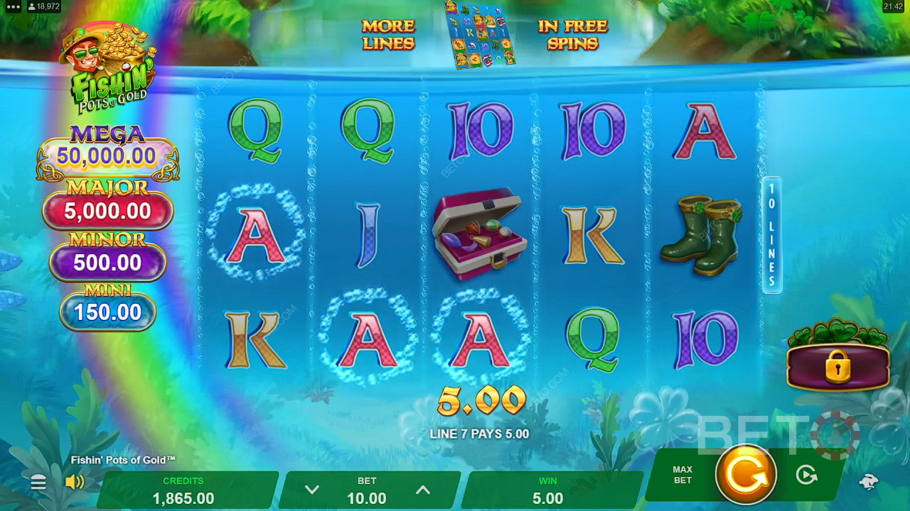 Выиграйте 5 000x вашу ставку в видеослоте Fishin