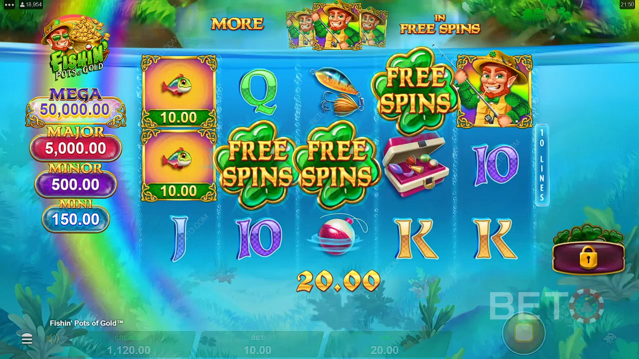 Fishin' Pots Of Gold Играть Бесплатно