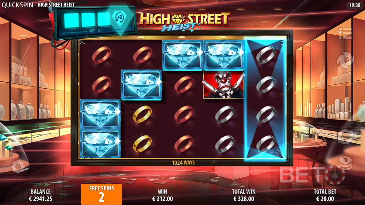 Обзор Highstreet Heist от BETO Slots