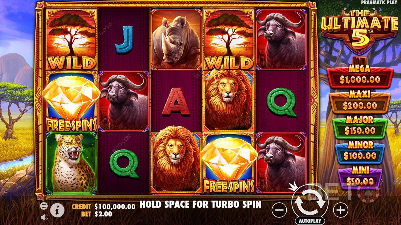 Обзор The Ultimate 5 от BETO Slots