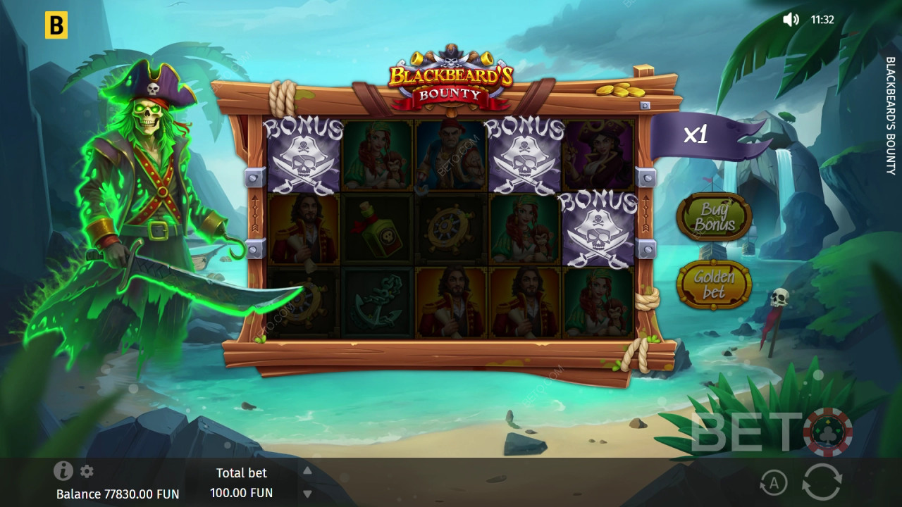 Blackbeard's Bounty (BGAMING) Играть Бесплатно