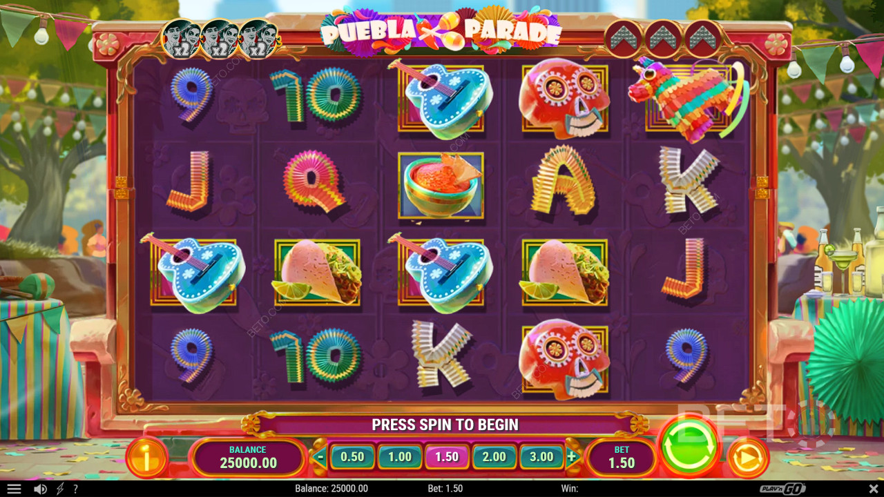 Парад в Пуэбле Обзор от BETO Slots