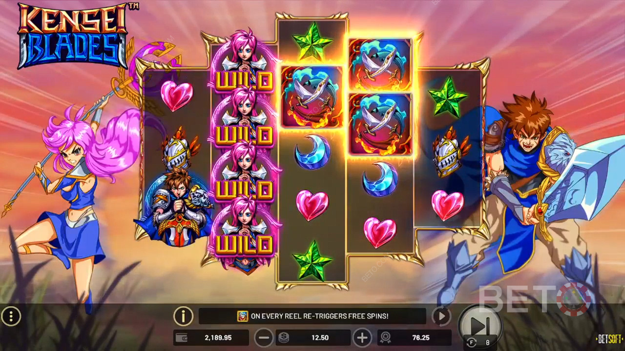 Обзор Kensei Blades от BETO Slots