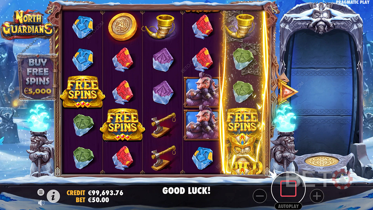 Обзор North Guardians от BETO Slots