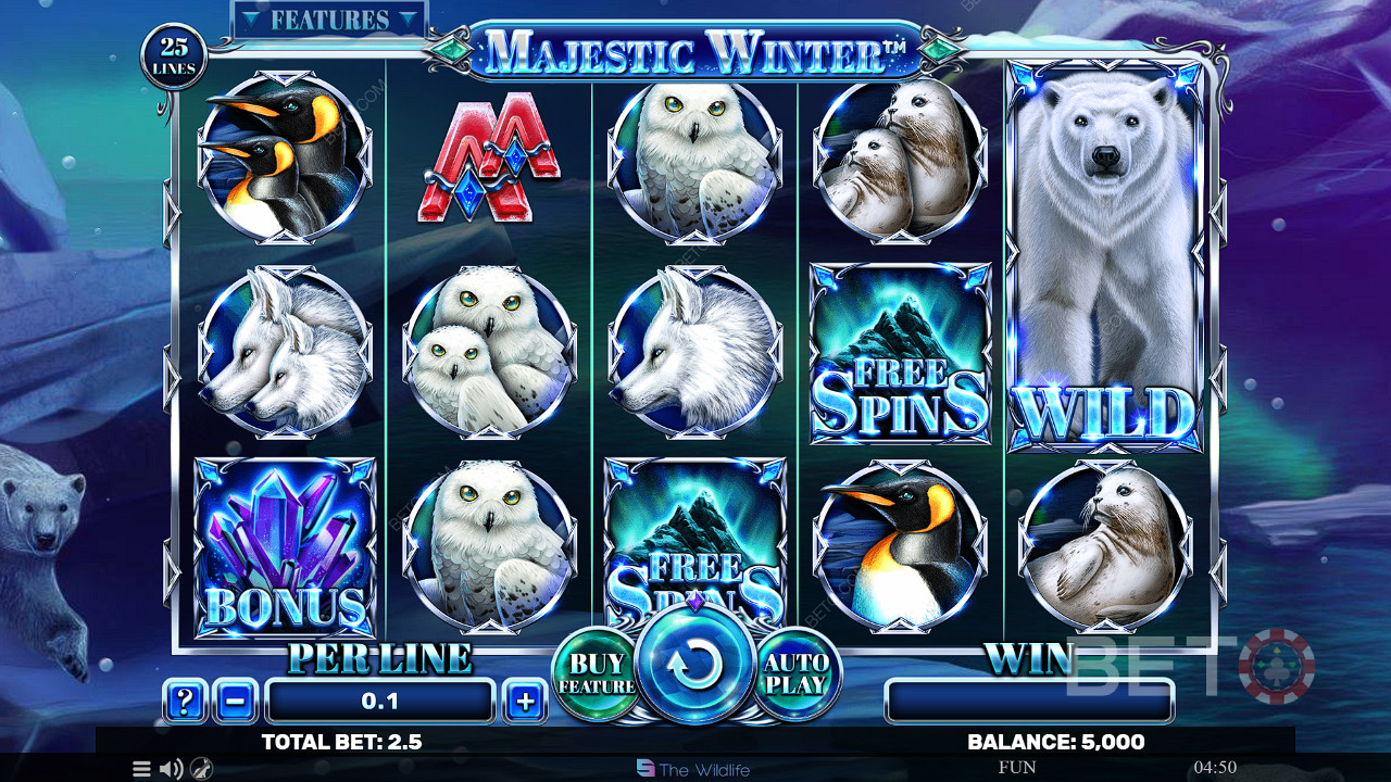 Majestic Winter Играть Бесплатно