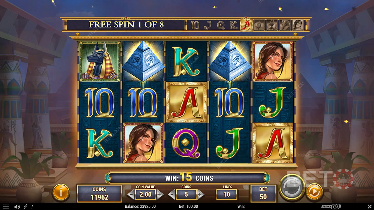 Кэт Уайлд и Пирамиды Мертвых обзор от BETO Slots
