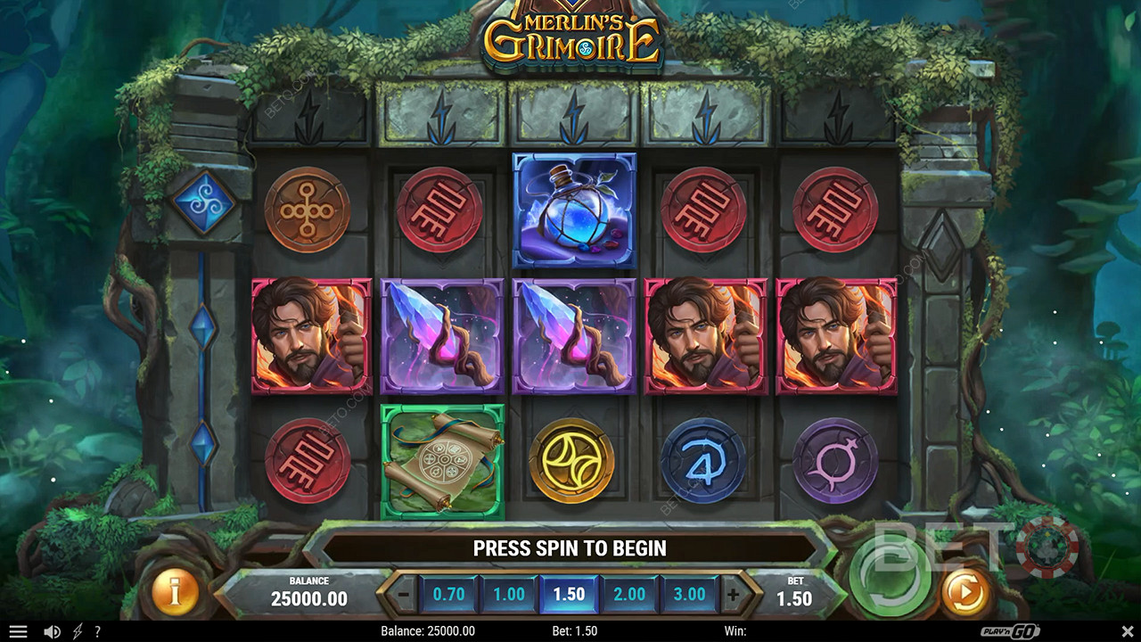Merlin's Grimoire Играть Бесплатно